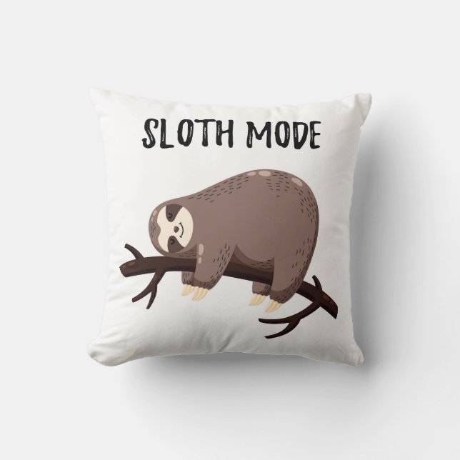 Sloth Mode Cushion (Front)