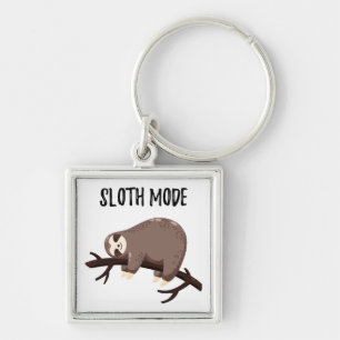 Sloth Mode Key Ring