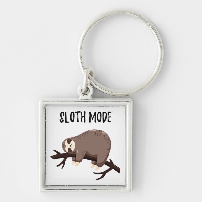 Sloth Mode Key Ring (Front)