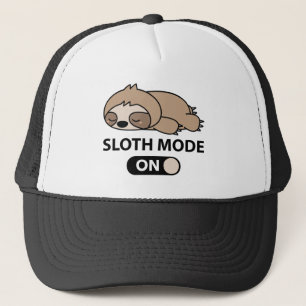 Sloth Mode On Trucker Hat