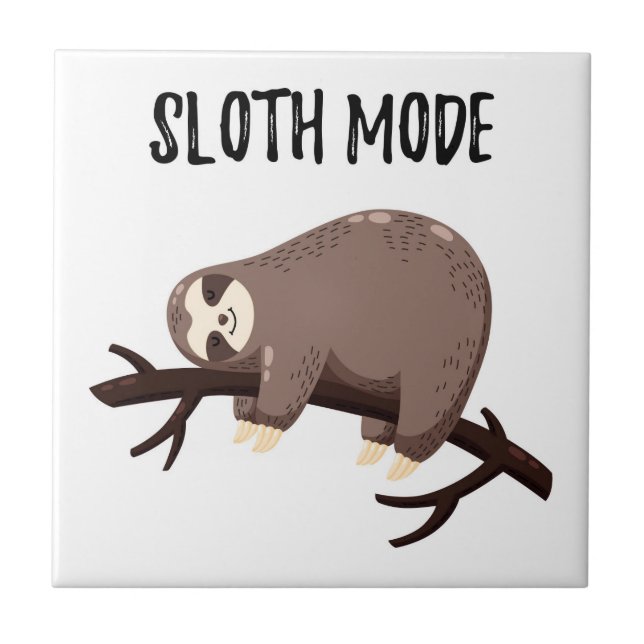 Sloth Mode Tile (Front)