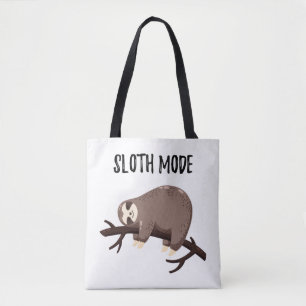 Sloth Mode Tote Bag