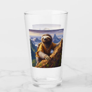 Sloth Mountain Climbing Glass