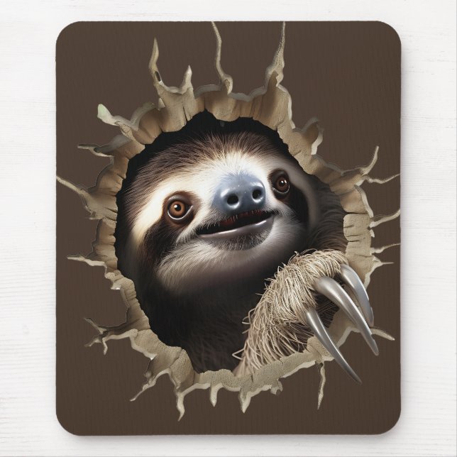 Sloth Mouse Mat (Front)