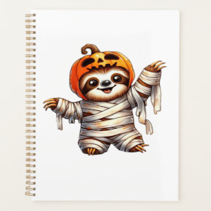 Sloth Mummy Halloween Classic T-Shirt Planner