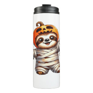 Sloth Mummy Halloween Classic T-Shirt Thermal Tumbler
