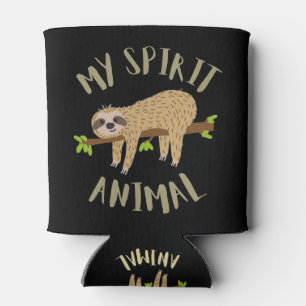 sloth my spirit animal can cooler