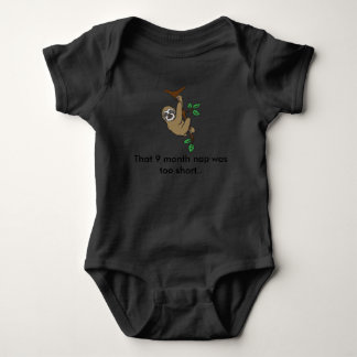 Sloth Nap Baby Romper Bodysuit