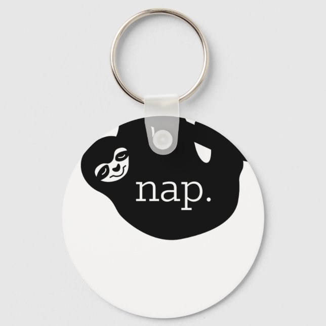 Sloth Nap Key Ring (Front)