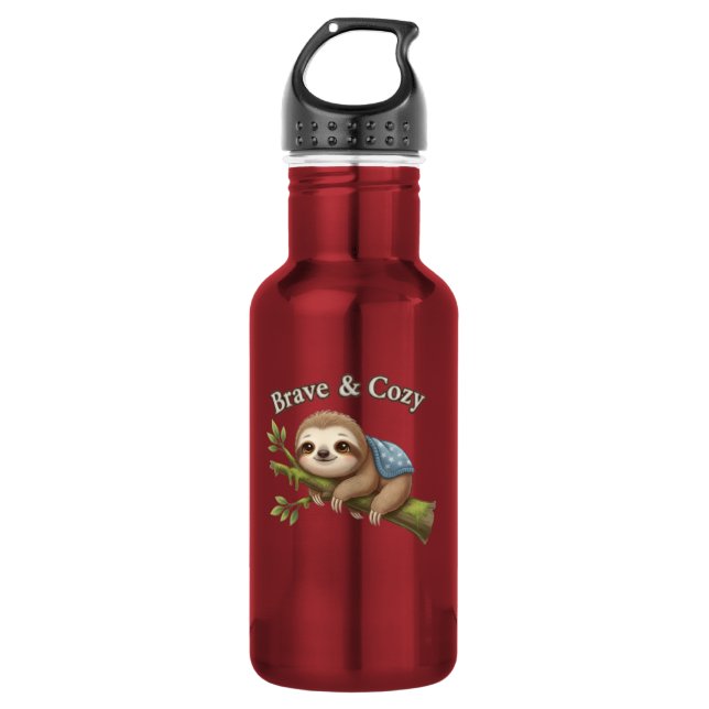  Sloth – Nap Time Champion  532 Ml Water Bottle (Front)
