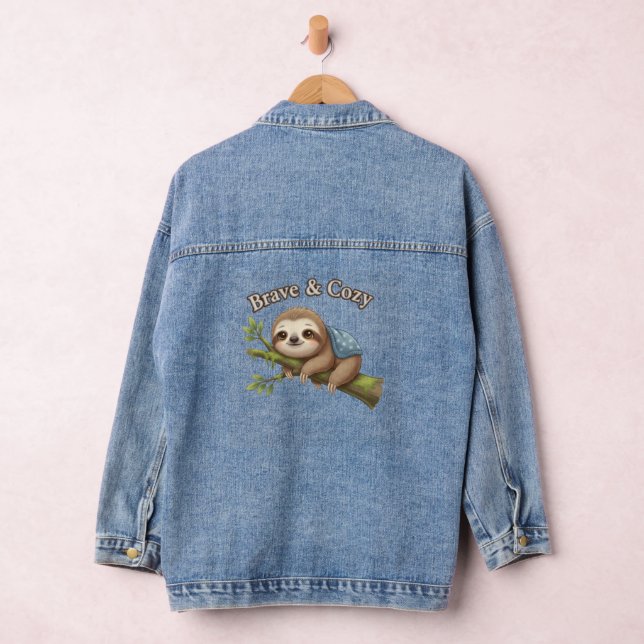  Sloth – Nap Time Champion  Denim Jacket (Hangar)