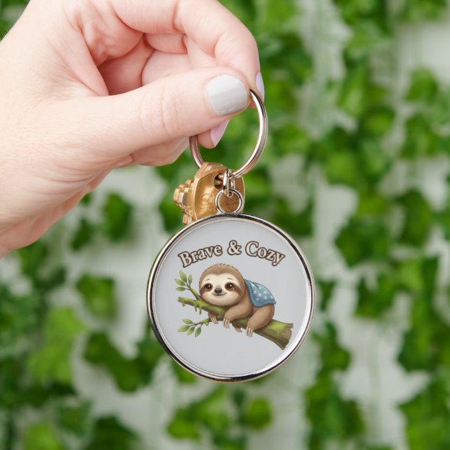  Sloth – Nap Time Champion  Key Ring (Hand)