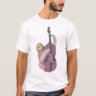Sloth on Bass T-Shirt
