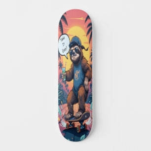 Sloth on Wheels Edition 2 Skateboard