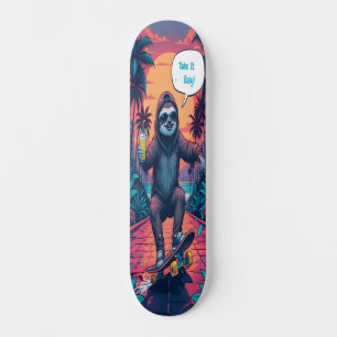 Sloth on Wheels Edition 3 Skateboard