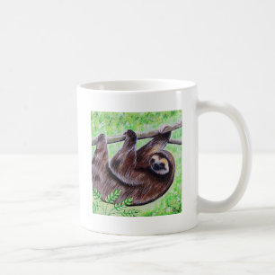 Sloth Painting Coffee Mug