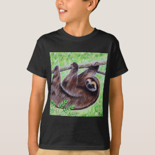 Sloth Painting T-Shirt