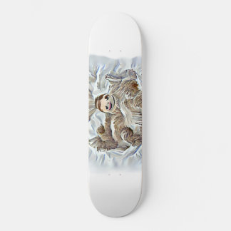 Sloth Painting Tote Bag Gallery Wrap iPad Air Cove Skateboard