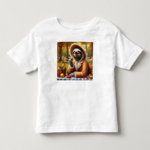 Sloth Picnic Toddler T-Shirt