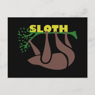 Sloth Postcard