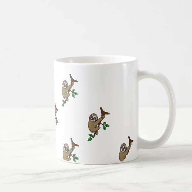 Sloth Print Mug (Right)