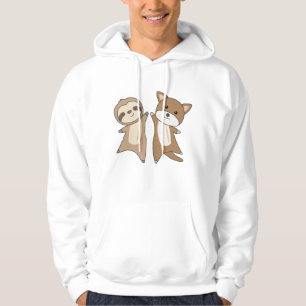Sloth Puppy Dog Animal Lovers Children Hoodie
