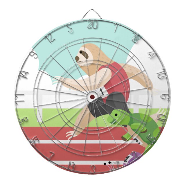 sloth race dartboard (Front)