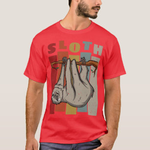 Sloth Retro T-Shirt