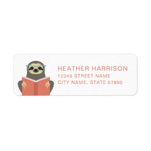 Sloth Return Address Labels