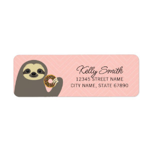 Sloth Return Address Labels