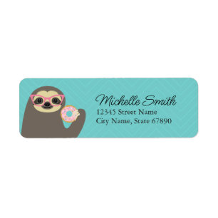 Sloth Return Address Labels