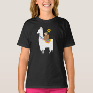 Sloth riding a Llama T-Shirt