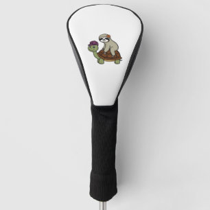 Sloth riding a turtle Classic T-Shirt Golf Head Cover