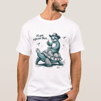 Sloth Riding Turtle Humour I'll Get Right On That