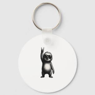 Sloth Rocking Dance Key Ring