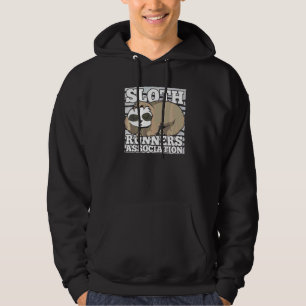 Sloth Runners Association  Sleeping Animal Sloth R Hoodie