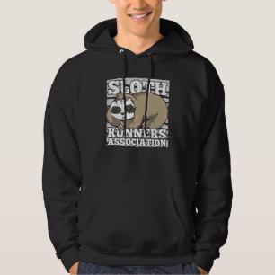 Sloth Runners Association Sleeping Animal Sloth R Hoodie