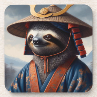 Sloth Samurai Coaster