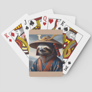 Sloth Samurai Playing Cards