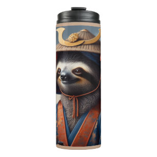 Sloth Samurai Thermal Tumbler