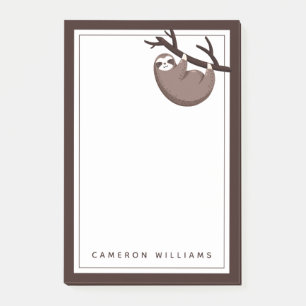 Sloth Says   Sloth Mode Activated Post-it Notes