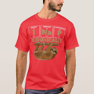 Sloth Science Chemistry  T-Shirt