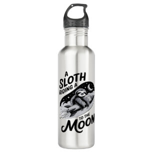 Sloth Shirt Safari Christmas Santa 710 Ml Water Bottle