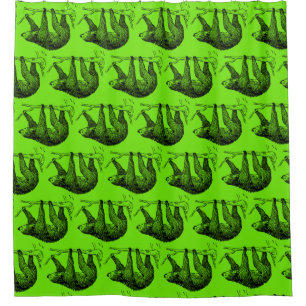 Sloth Shower Curtain