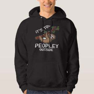Sloth Sleeping Sayings Chilling Laziness 6 Hoodie