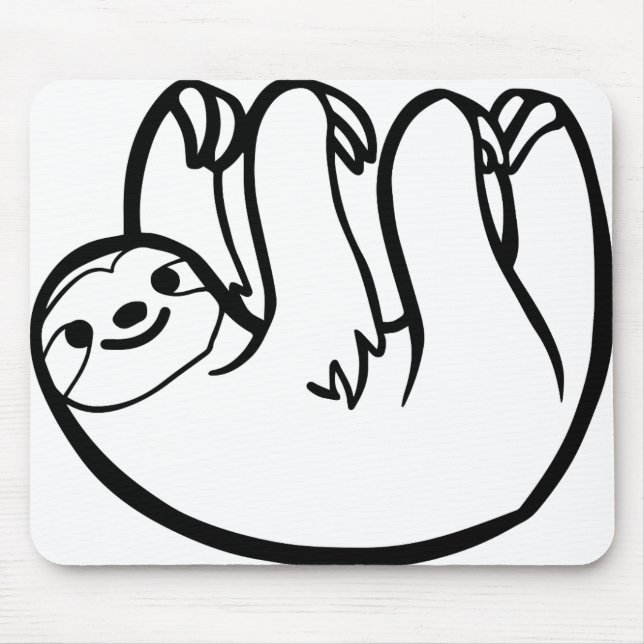 sloth - Sloth funny Mouse Mat (Front)