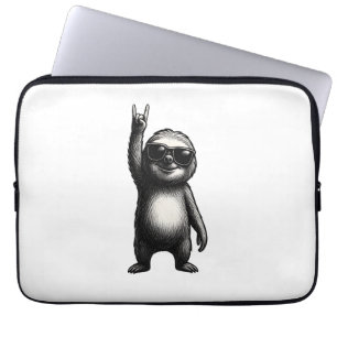 Sloth Slotherine Halloween Laptop Sleeve