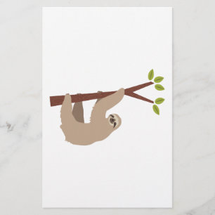 Sloth Stationery