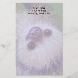 Sloth Stationery