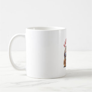 Sloth Sunflower 4th of July Coffee Mug